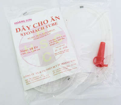 Dây xông cho ăn Stomach Tube số 18 Hoàng Sơn (Bịch/10cái) Date 03/2027