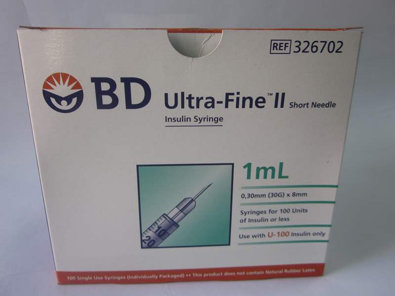 Bơm tiểu đường BD Ultra Fine II  1ml (H/100cái)