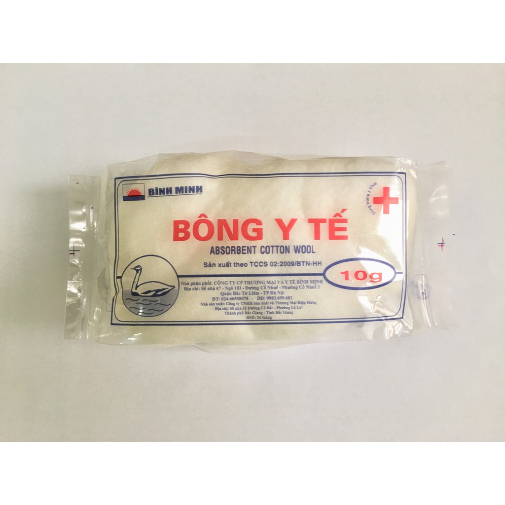 Bông 10g Bình Minh (Bịch/50gói) date 04/2026