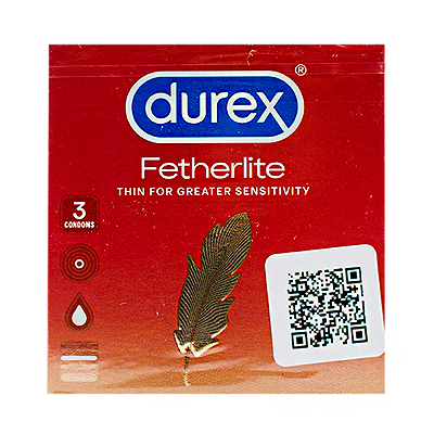 Bao cao su Durex Fetherlite Lông Gà Vàng Thái Lan (H/3c)