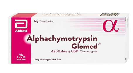 Alphachymotrypsin 4200 Glomed (H/20v)