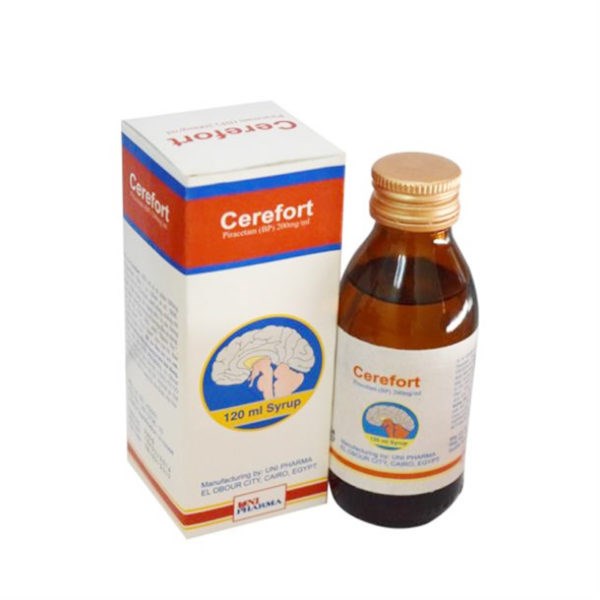 Cerefort Piracetam 200ml/ml UNIpharma (Lọ/120ml) KHÔNG VỎ Date 12/2027