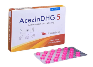 Alimemazin 5mg DHG Hậu Giang (H/50v)