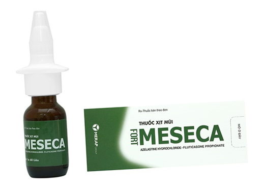 Meseca Fort xịt mũi Merap (Lọ/60 liều) 