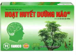 Hoạt Huyết Dưỡng Não Hà Thành (H/100v)