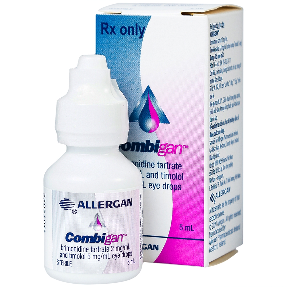 Nhỏ Mắt Combigan Allercan (Lọ/5ml) Date 08/2027