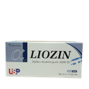 [T04879] Liozin Alpha Chymotrypsin 4200IU USP (H/100v) Date 12/2026