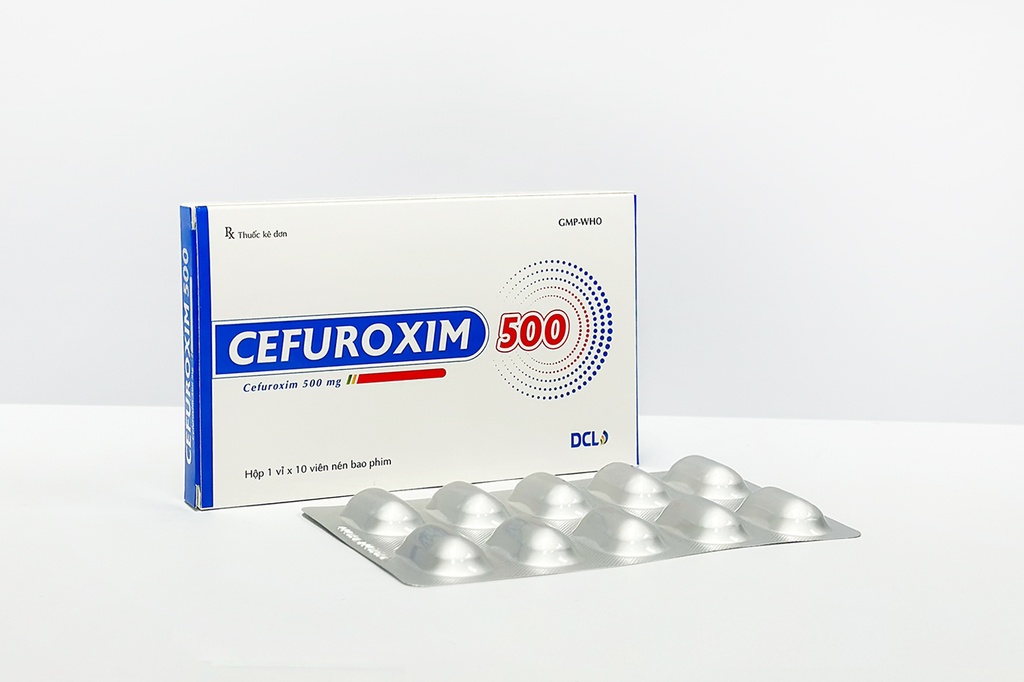 Cefuroxim 500mg Cửu Long (H/10v)