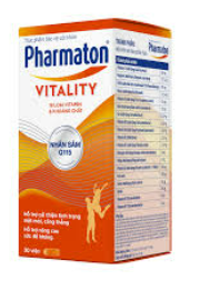 Pharmaton Vitality Sanofi (H/1lọ/30v) date 10/2027