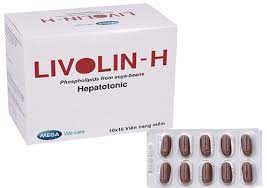 Livolin H Phospholipids đậu nành 300mg Mega Thái Lan (H/100v) 
