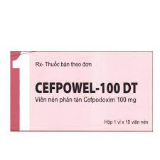 Cefpowel 100 DT Cefpodoxim 100mg Ấn độ (H/10v) Date 02/2026