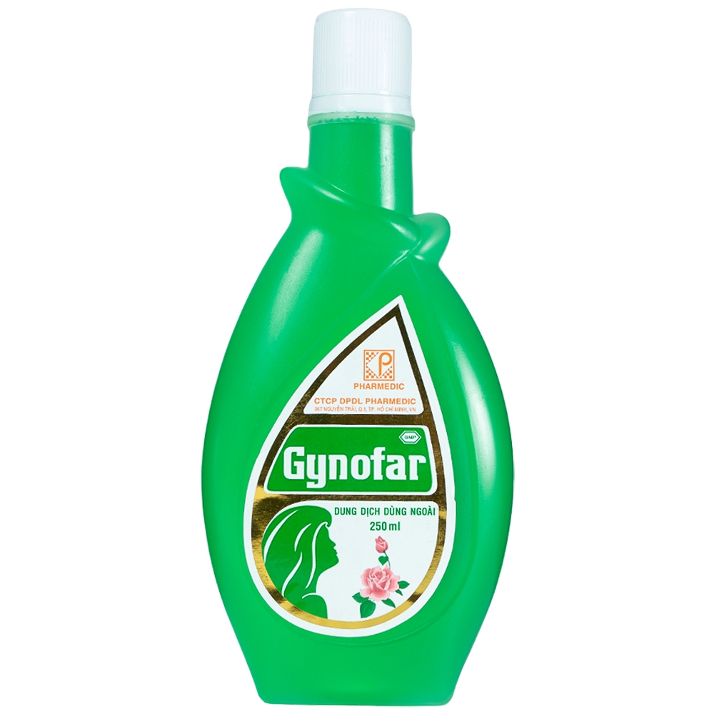 Gynofar 250ml Dung Dịch Vệ Sinh Pharmedic (Chai/250ml) 
