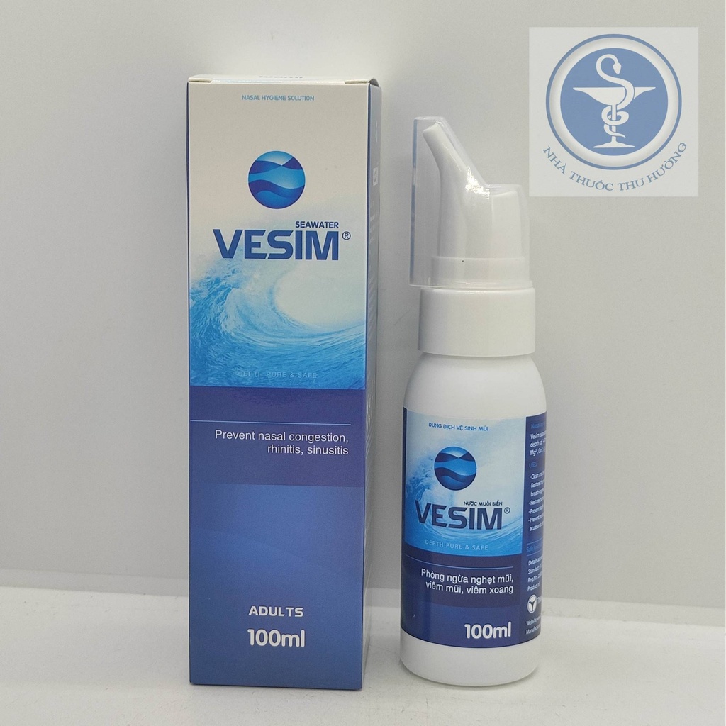 Vesim xịt muối biển NL Thiên Thanh (Chai/100ml)