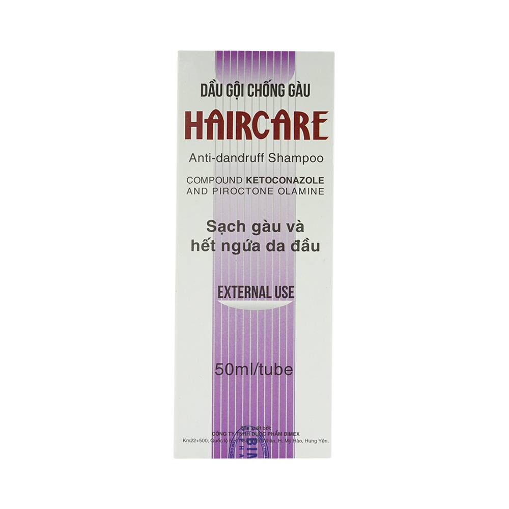 Haircare dầu gội trị gàu Tâm Đức (Tuýp/50ml)