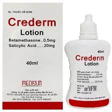 Crederm lotion betamethasone 0,5mg Medisun (Lọ 40ml)