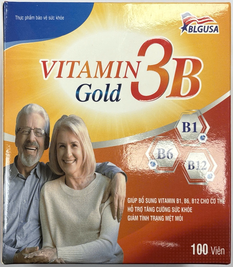 Vitamin 3B Gold Đại Uy (H/100v)