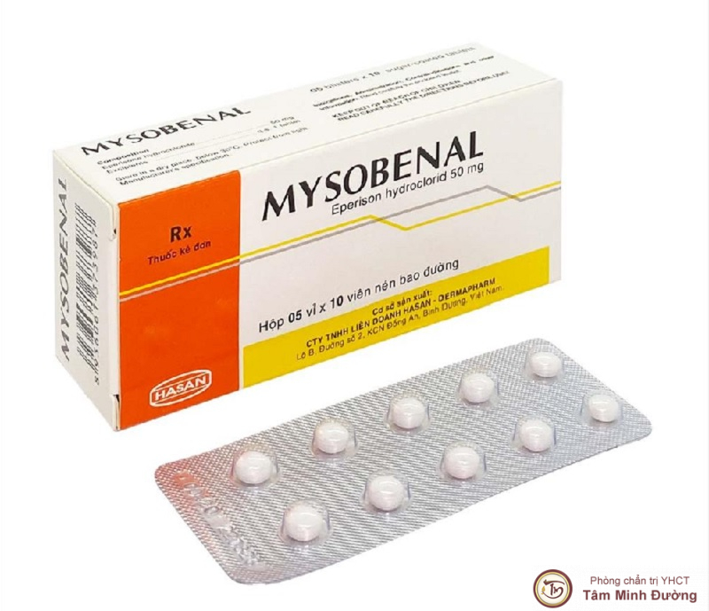 Mysobenal eperisone hydrochloride 50mg Hasan (H/100v)