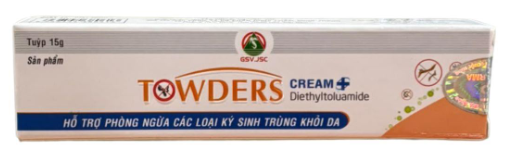 [T06839] Kem Bôi Ghẻ Towders Cream  (Tuýp 15g)