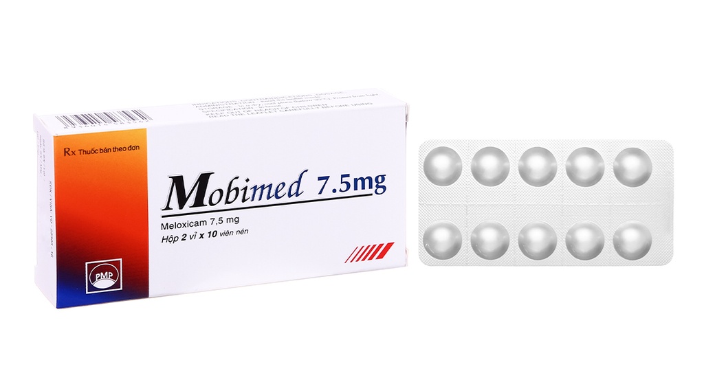 [T07508] Mobimed meloxicam 7.5mg Pymepharco (H/20v) Date 08/2027