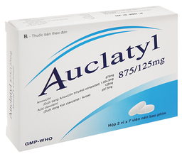 [T07577] Auclatyl 875/125mg Tipharco Tiền Giang (H/14v) Date 12/2026