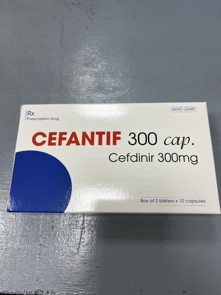 [T07583]  Cefdinir 300mg USP (H/20v)