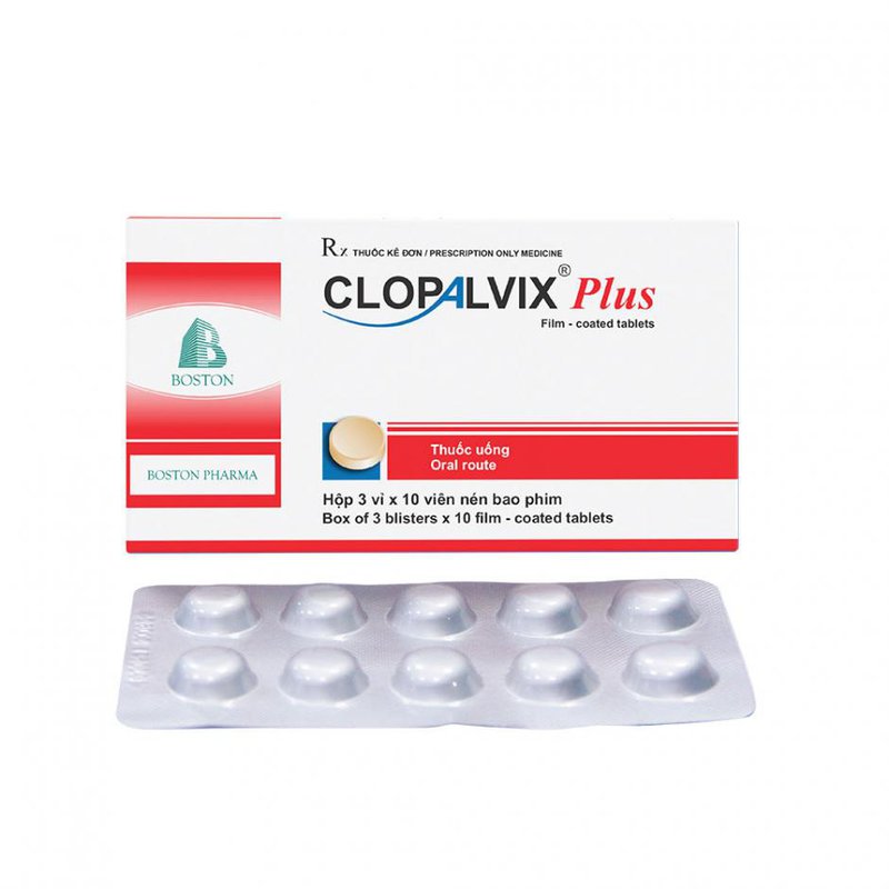 [T07730] Clopalvix Plus Clopidogrel 75mg Boston (H/30v) Date 09/2026