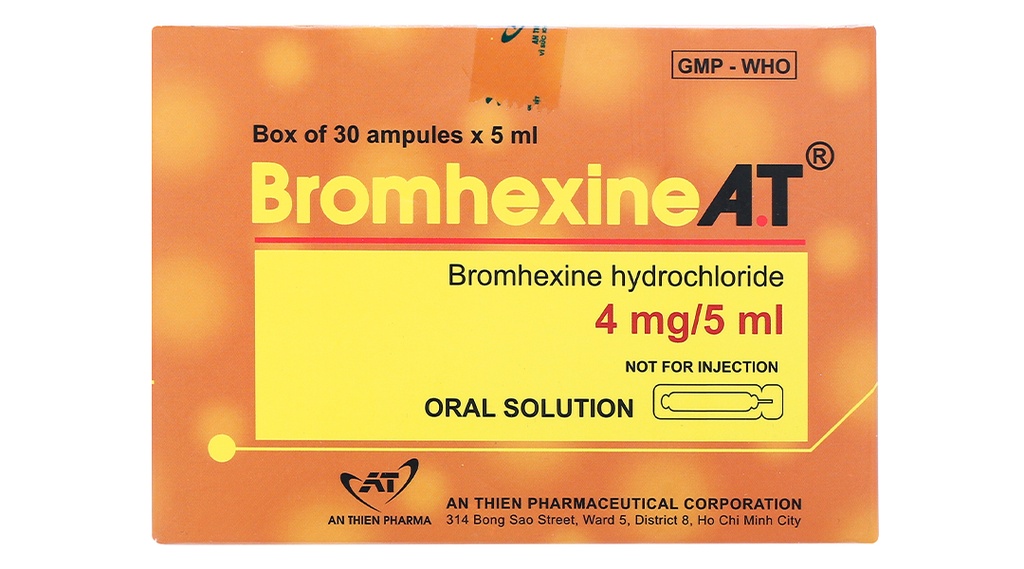 [T07930] Bromhexine A.T 4mg/5ml An Thiên (H/30o/5ml) Date 11/2027