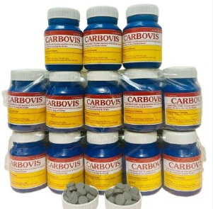 [T08000] Carbovis than hoạt tính Đại Y (Lọ/100v)