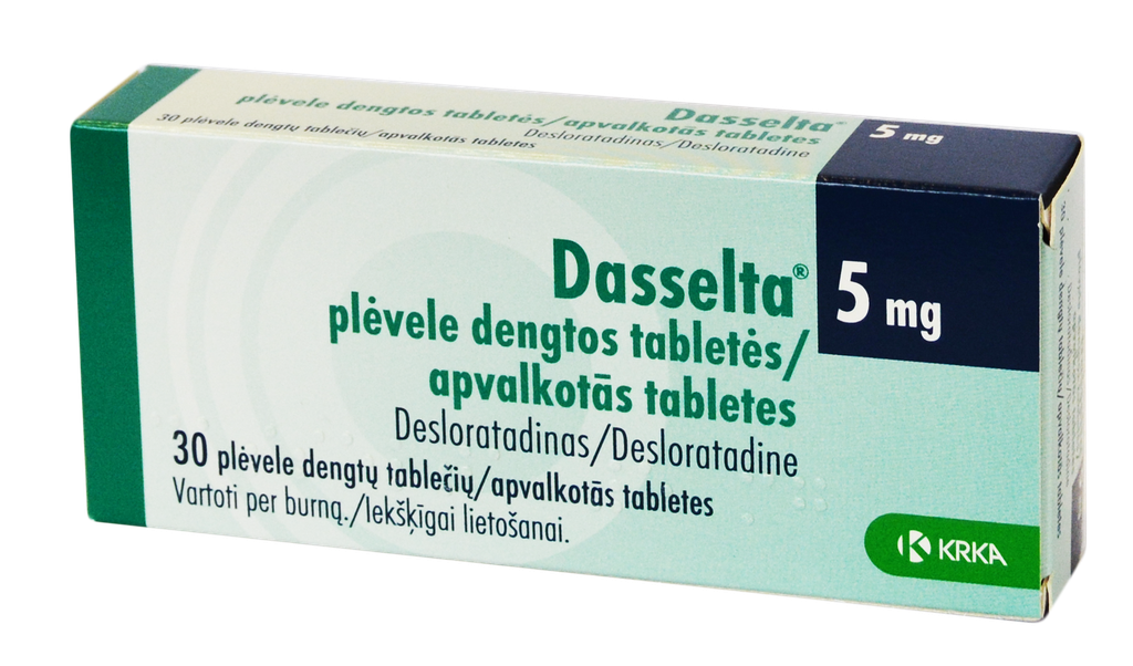[T08074] Dasselta desloratadine 5mg Slovenia (H/30v)