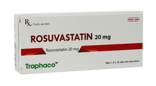 [T08617] Rosuvastatin 20mg Traphaco (H/10v)