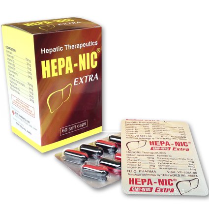 [T08622] Hepa Nic Extra Viên Nang USA Nic (H/60v) 
