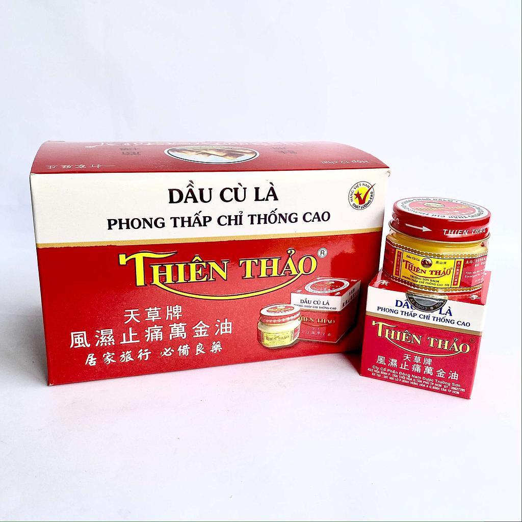 [T08836] Dầu cù là Thiên Thảo (H/12lọ/10g) 