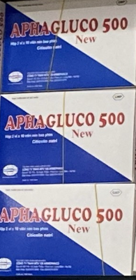 [T09190] Aphagluco 500 New Citicolin 250mg Armephaco (H/20v) Date 08/2026