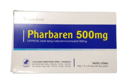 [T09611] Pharbaren Cefprozil 500mg TW1 Pharbaco (H/10v) date 12/2026