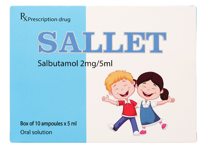 [T09641] Sallet salbutamol 2mg/5ml (H/10o/5ml) 