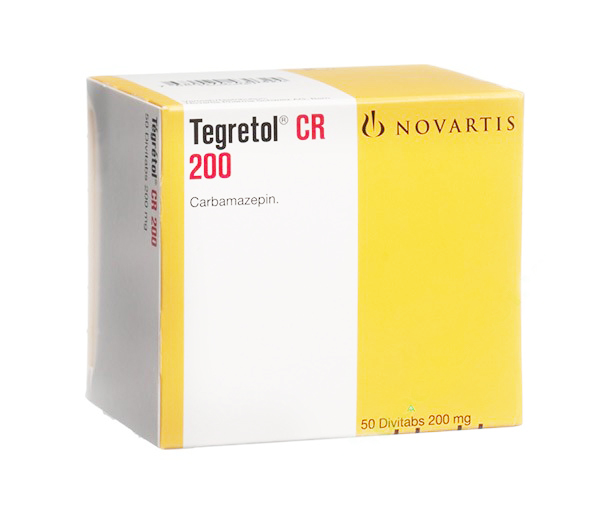 [T09854] Tegretol CR Carbamazepine 200 Novartis (H/50v) 