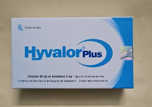 [T10015] Hyvalor Plus Valsartan 80mg/Amlodipine 5mg United (H/30V) 