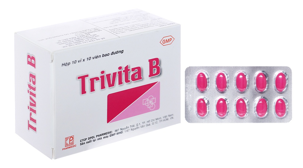 [T10034] Trivita B Pharmedic (H/100v) 