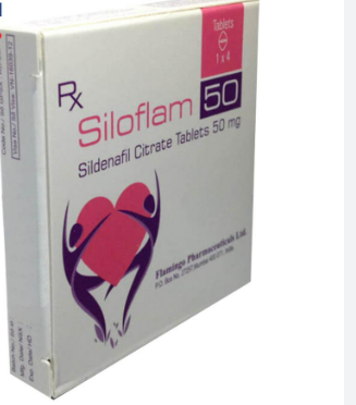 [T10655] Siloflam sildenafil 50mg flamigo Ân độ (H/4V) Date 09/2026
