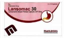 [T11474] Lansomac 30 Lansoprazol 30mg Macleods (H/30v) Date 10/2026