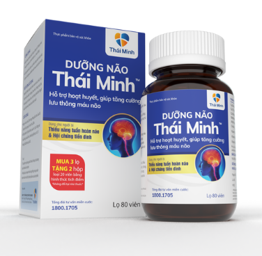 [T11672] Dưỡng não Thái Minh (Lọ/80v)
