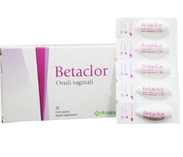 [T11867] Betaclor Viên Đặt Phụ Khoa Ovuli Vaginali Pharma (H/10v) Date 07/2026