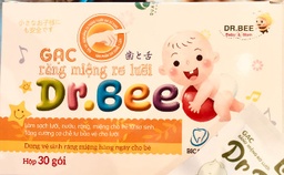 [T11954] Gạc Rơ Lưỡi Dr Bee (H/30gói)