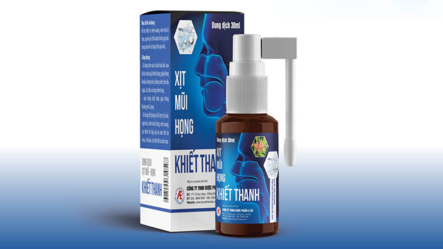 [T12454] Xịt mũi họng khiết thanh Á Âu (H/1lọ/30ml) Date 06/2027