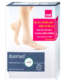 [T12534] Tất giãn tĩnh mạch (Tất đùi) Duomed size XL (H/1đôi)