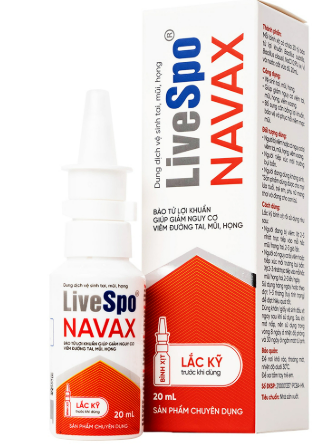 [T12976] Xịt Mũi LiveSpo Navax (Lọ/20ml)