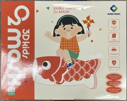 [T13296] Khẩu trang 3D Kids O2 Mask Song Ngọc (H/50c)