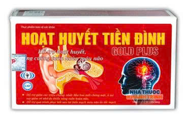 [T13329] Hoạt Huyết Tiền Đình Gold Plus Việt Pháp (Hộp Vỉ /30v)