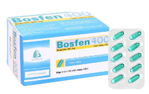 [T13416] Bosfen Ibuprofen 400mg Boston (H/50v)