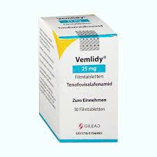 [T13459] Vemlidy Tenofovir Alafenamide 25mg Gilead (Lọ/30v)